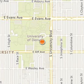 Iliff School of Theology Location Map - Street View