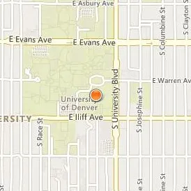 Iliff School of Theology Location Map - Street View