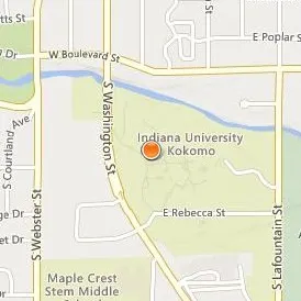 Indiana University Kokomo Location Map - Street View
