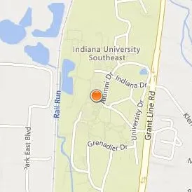 Indiana University Southeast Location Map - Street View