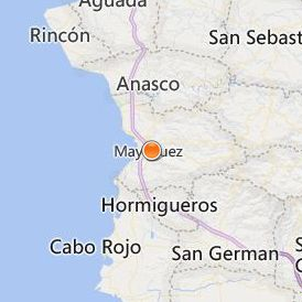 Institucion Chaviano de Mayaguez Location Map - City View