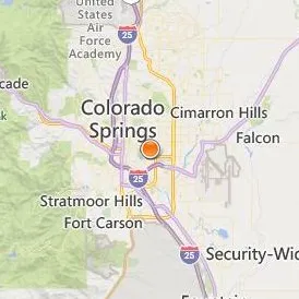 Intellitec College Colorado Springs Location Map - City View