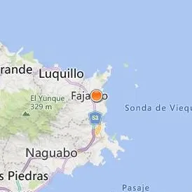 Inter American University of Puerto Rico Fajardo Location Map - City View