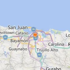 Inter American University of Puerto Rico School of Law Location Map - City View