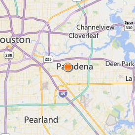 Interactive College of Technology Pasadena Location Map - City View