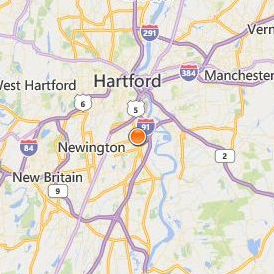 International Institute of Cosmetology Location Map - City View