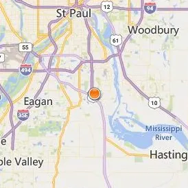 Inver Hills Community College Location Map - City View