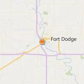 Iowa Central Community College Location Map - City View