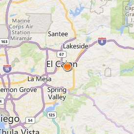 Bellus Academy El Cajon Location Map - City View