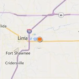 James A. Rhodes State College Location Map - City View