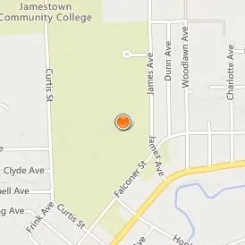 Jamestown Community College Location Map - Street View