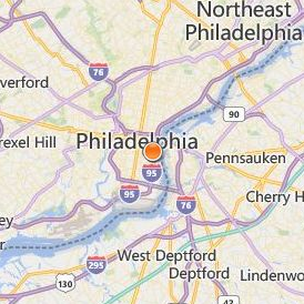 Jean Madeline Aveda Institute Location Map - City View