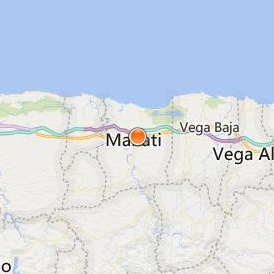 Dewey University Manati Location Map - City View