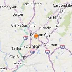 Johnson College Location Map - City View