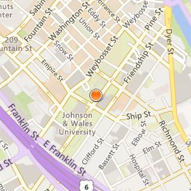 Johnson & Wales University Providence Location Map - Street View