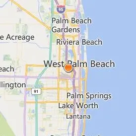 Southeastern College West Palm Beach Location Map - City View
