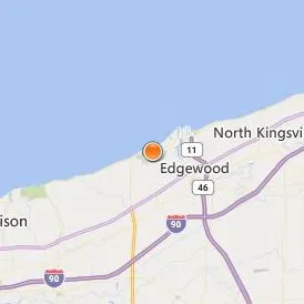 Kent State University at Ashtabula Location Map - City View
