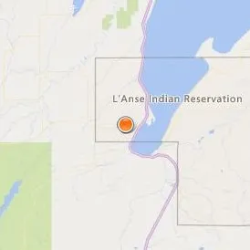 Keweenaw Bay Ojibwa Community College Location Map - City View