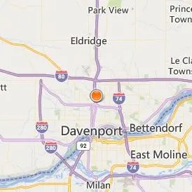 La James International College Davenport Location Map - City View