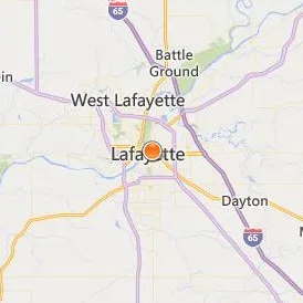 Tricoci University of Beauty Culture Lafayette Location Map - City View