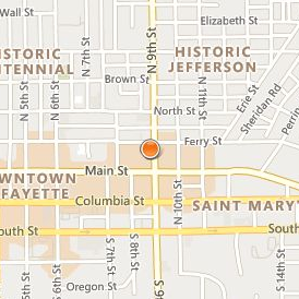 Tricoci University of Beauty Culture Lafayette Location Map - Street View