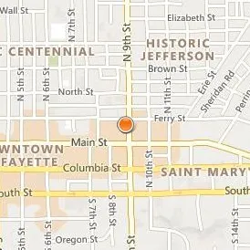 Tricoci University of Beauty Culture Lafayette Location Map - Street View