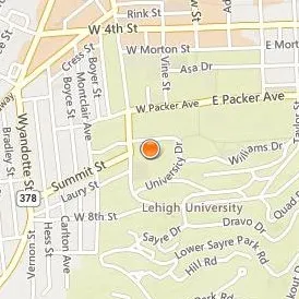 Lehigh University Location Map - Street View