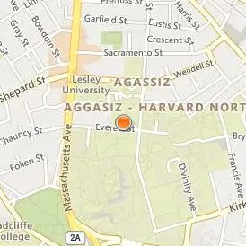 Lesley University Location Map - Street View