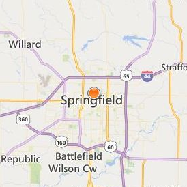 Cox College Location Map - City View