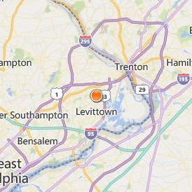 Levittown Beauty Academy Location Map - City View