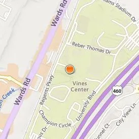 Liberty University Location Map - Street View