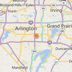 Lincoln College of Technology Grand Prairie Location Map - City View