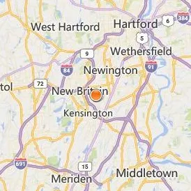 Lincoln Technical Institute New Britain Location Map - City View