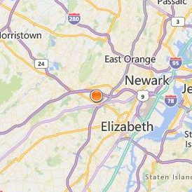 Lincoln Technical Institute Union Location Map - City View
