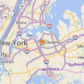 Long Island Business Institute Location Map - City View