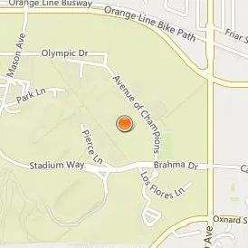Los Angeles Pierce College Location Map - Street View