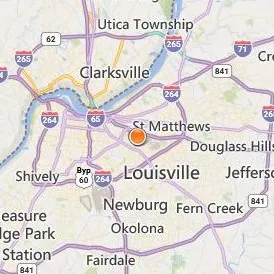 Louisville Presbyterian Theological Seminary Location Map - City View