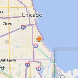 Lutheran School of Theology at Chicago Location Map - City View