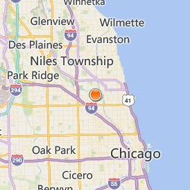 Steven Papageorge Hair Academy Location Map - City View