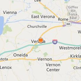 Madison Oneida BOCES Practical Nursing Program Location Map - City View