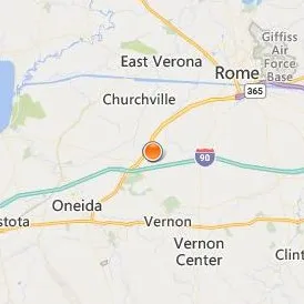 Madison Oneida BOCES Practical Nursing Program Location Map - City View