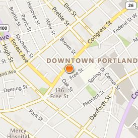 Maine College of Art Location Map - Street View