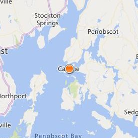 Maine Maritime Academy Location Map - City View