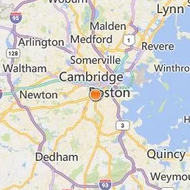 Massachusetts College of Art and Design Location Map - City View