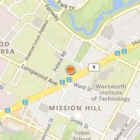 Massachusetts College of Art and Design Location Map - Street View