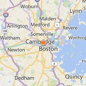 Massachusetts Institute of Technology Location Map - City View