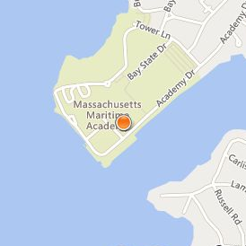 Massachusetts Maritime Academy Location Map - Street View