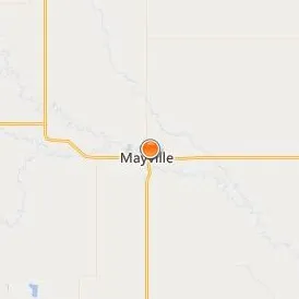 Mayville State University Location Map - City View