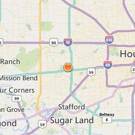 MediaTech Institute Houston Location Map - City View