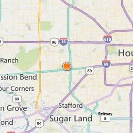 MediaTech Institute Houston Location Map - City View